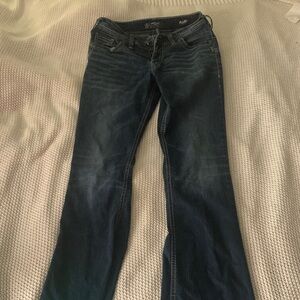 Faded Glory Dark Blue Boot Cut Jeans